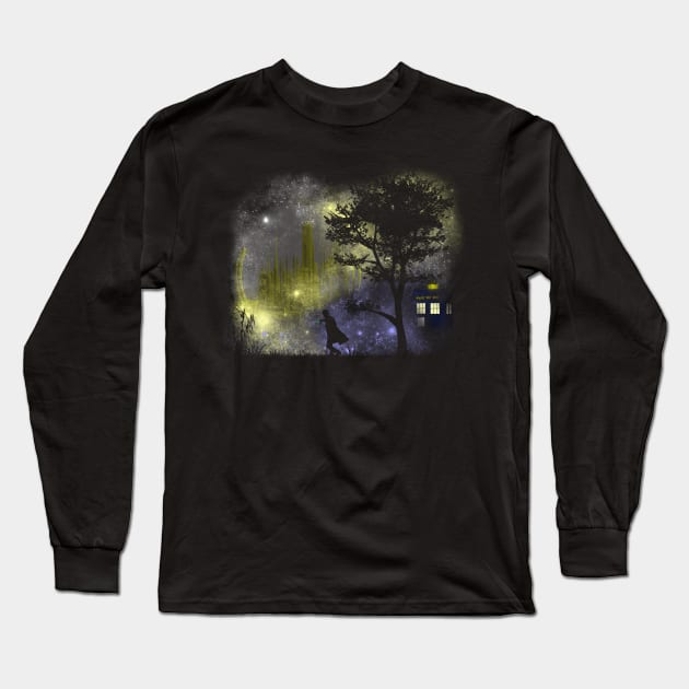 Gallifrey mirage Long Sleeve T-Shirt by danielone8